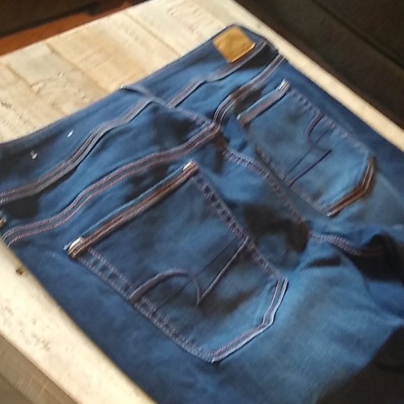 American Eagle Kick Boot Jeans - Size 18 Aeo Denim X - Picture 7 of 9